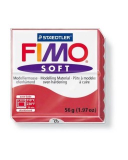 Fimo Soft 26 kersenrood