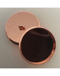 knoopje copper plated