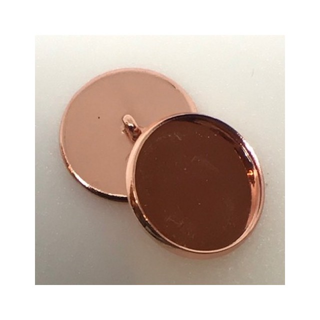 knoopje Copper plated