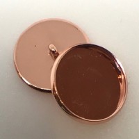 knoopje Copper plated