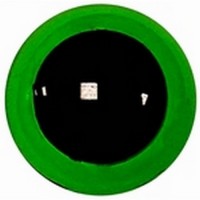 Veiligheidsoogjes 15mm Groen transparant