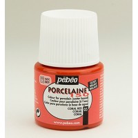 PeBeo Porcelaine 150 Glossy Red Coral Red